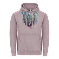 Venus Fan Sea Coral Vintage Hoodie | Teevron