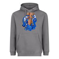 Storm Colon Cancer diva blue ribbon Heavyweight Hoodie - NancyCooperArtShop