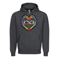 Smoke autism heart Zipper Hoodie - Artiststas
