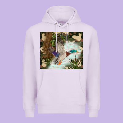 Duck Hunting Premium Hoodie Designed By Tumblerdesignbyshophia