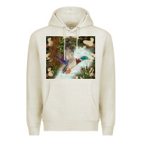 Oatmeal Heather duck hunting Premium Hoodie - TumblerDesignByShophia