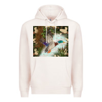 Pale Pink duck hunting Premium Hoodie - TumblerDesignByShophia