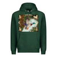 Sports Green duck hunting Premium Hoodie - TumblerDesignByShophia
