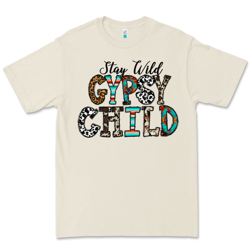 Stay Wild Gypsy Child Premium Tee by CowhideDigitalArt | Teevron