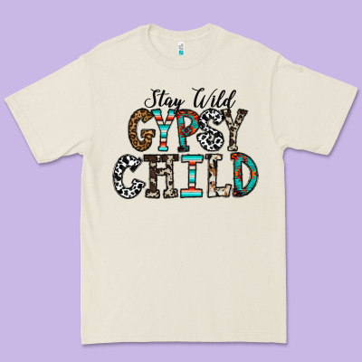 Stay Wild Gypsy Child Premium Tee Designed By Cowhidedigitalart