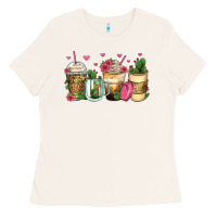 Bone cactus coffee cups Ladies Tee - Zillion Design Studio