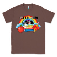 Chestnut back to school hello third grade 3200x2400 Classic Tee - AdoDesignShop