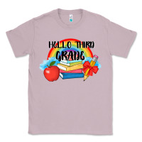 Lilac back to school hello third grade 3200x2400 Classic Tee - AdoDesignShop
