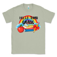 Matcha back to school hello third grade 3200x2400 Classic Tee - AdoDesignShop
