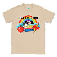 Mushroom back to school hello third grade 3200x2400 Classic Tee - AdoDesignShop