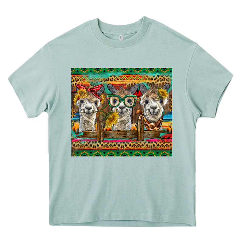 Alpacas Heavy Core Tee by BarkalooDesign | Teevron