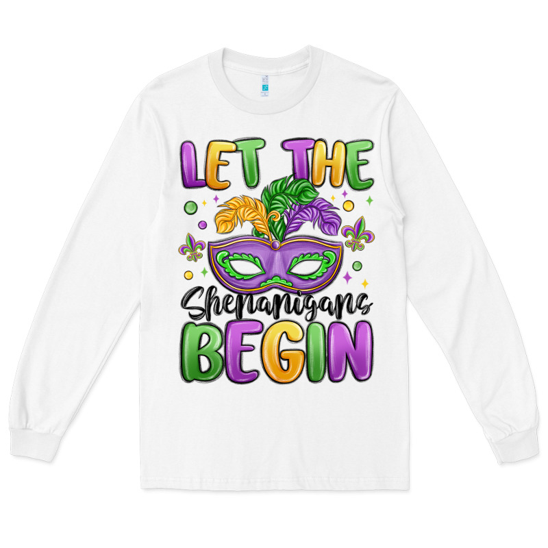 Let The Shenanigans Begin Long Sleeve Tee by MaliasSmallBusiness | Teevron