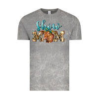 Cloud Rock Western Show Mom Red Angus Vintage Tee - LillyAllenDesigns