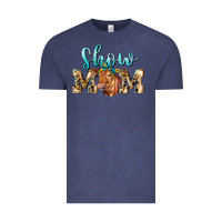 Vintage Denim Western Show Mom Red Angus Vintage Tee - LillyAllenDesigns