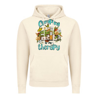 Vintage Artic camping is my therapy Vintage Hoodie - BarkalooDesign