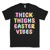 Black thicks thighs easter vibes Classic Tee - MaliasSmallBusiness