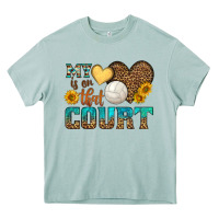 Arona my heart is on that court Heavy Core Tee - HRA Design Shop