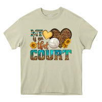 My Heart Is On That Court Heavy Core Tee | Teevron