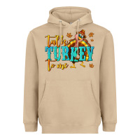 Mushroom Talk Turkey To Me Heavyweight Hoodie - texasbilliewilder