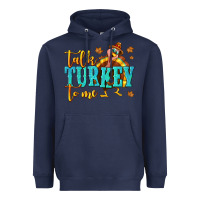 Navy Talk Turkey To Me Heavyweight Hoodie - texasbilliewilder