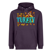 Plum Talk Turkey To Me Heavyweight Hoodie - texasbilliewilder