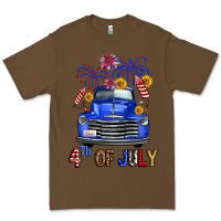 Cacao western fourth of july truck Premium Tee - FaDigitalArtStudio