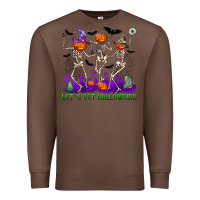 Chestnut Let's get halloweird Premium Sweatshirt - NancyCooperArtShop