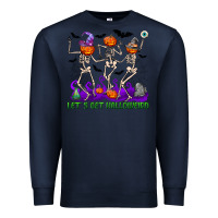 Navy Let's get halloweird Premium Sweatshirt - NancyCooperArtShop