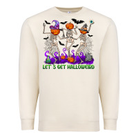 Sandshell Let's get halloweird Premium Sweatshirt - NancyCooperArtShop