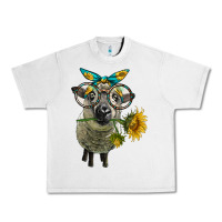 Lunar Rock cute hempshire sheep with eyeglasses Urban Heavy Tee - LillyAllenDesigns