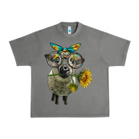 Tornado cute hempshire sheep with eyeglasses Urban Heavy Tee - LillyAllenDesigns