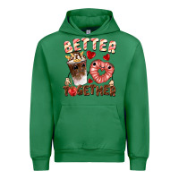 Emerald Better together Valentine's Day Urban Hoodie - FaDigitalArtStudio