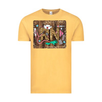 Vintage Mustard Western Registered Nurse Vintage Tee - LillyAllenDesigns