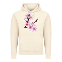 Vintage Artic Peach Blossom Vintage Hoodie - LillyAllenDesigns