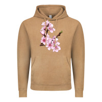 Vintage Camel Peach Blossom Vintage Hoodie - LillyAllenDesigns