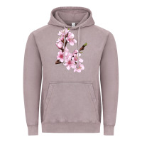 Vintage Zinc Peach Blossom Vintage Hoodie - LillyAllenDesigns