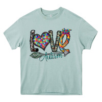 Arona love autism Heavy Core Tee - SublimationCraftShop