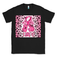 Black breast cancer with boxing gloves Classic Tee - MaliasSmallBusiness