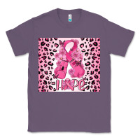 Lavender breast cancer with boxing gloves Classic Tee - MaliasSmallBusiness