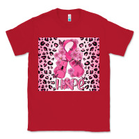 Red breast cancer with boxing gloves Classic Tee - MaliasSmallBusiness