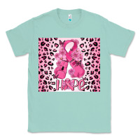 Seafoam breast cancer with boxing gloves Classic Tee - MaliasSmallBusiness