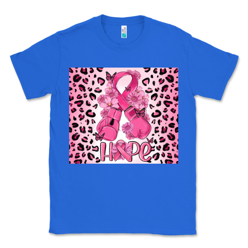 Breast Cancer With Boxing Gloves Classic Tee by MaliasSmallBusiness | Teevron