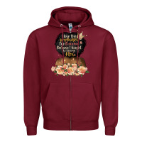 Burgundy i love the woman l've become black girl Zipper Hoodie - Artiststas
