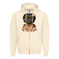 Sandshell i love the woman l've become black girl Zipper Hoodie - Artiststas