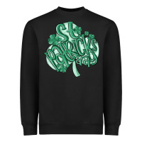 Black st patrick's day Heavyweight Sweatshirt - MaliasSmallBusiness