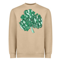 Mushroom st patrick's day Heavyweight Sweatshirt - MaliasSmallBusiness