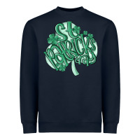 Navy st patrick's day Heavyweight Sweatshirt - MaliasSmallBusiness