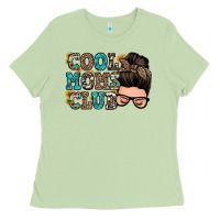 Matcha cool moms club messy bun Ladies Tee - Zillion Design Studio