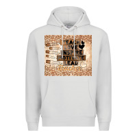 Dove Grey black teacher Premium Hoodie - TumblerDesignByShophia