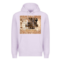 Lilac black teacher Premium Hoodie - TumblerDesignByShophia